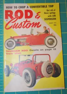 Rod & Custom Mini Magazine - March 1957 - How to Chop A Convertible Top - Picture 1 of 4