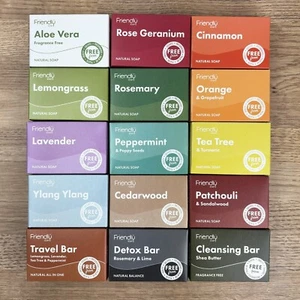 FRIENDLY SOAP - NATURAL SOAPS | CHOOSE FROM FULL RANGE - 95g - Picture 1 of 34
