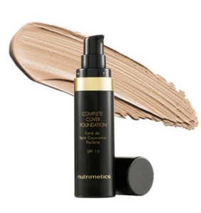 Complete Cover Foundation Nutrimetics Full Coverage SPF15 Caramel - Picture 1 of 5