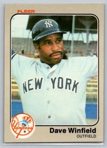 1983 Fleer Dave Winfield #398 - Picture 1 of 2