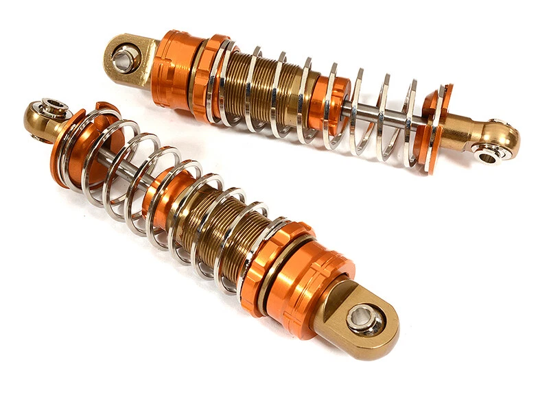 Amortiguador todoterreno realista (2) para escala 1/10 con 16 mm D.O. Muelle cuadrado (L=70 mm) Foto 1 de 1