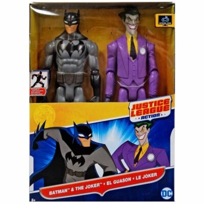 Paquete de 2 figuras de acción DC Universe Batman & The Joker 12" Justice League Comics Foto 1 de 4