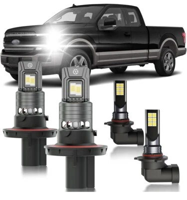 Combo de bombillas antiniebla blancas súper brillantes para Ford F150 2004-2014 Foto 1 de 4