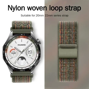 22mm Nylon Watch Strap For Huawei Watch GT5 GT4 46mm GT3 GT2 Watchband Bracelet - Picture 1 of 25