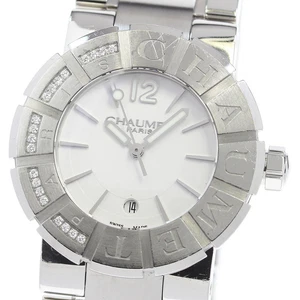 Chaumet Class one W17624-35A Diamond Bezel White Dial Quartz Boy's Watch_860215 - Picture 1 of 7