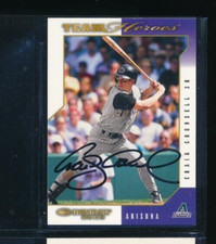 2003 Donruss Team Heroes #22 Craig Counsell  Signed Autograph (GP41) SWSW6