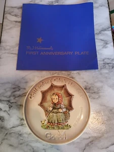 Vintage MJ Hummel 1st Anniversary Plate Hum690 Excl. Spec. Ed. No.2 Goebel 1978 - Picture 1 of 9