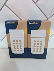 2X SimpliSafe SSKP3-W Keypad White Wireless new in box - Picture 1 of 3