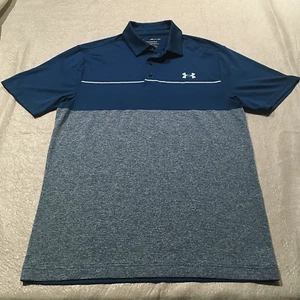 Under Armour 1351131 Playoff Polo Golf Shirt, Herren Small, blau (EX) - Bild 1 von 8