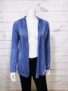 Athleta Girls Open Hoodie Size XXL Blue Pockets Long Sleeve - Picture 1 of 7