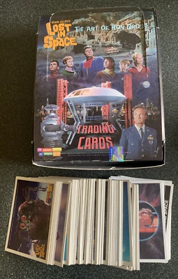 Lost in Space MASTER SET of 83 Cards PLUS Empty Box The Art of Ron Gross Mint - Image 1 of 4