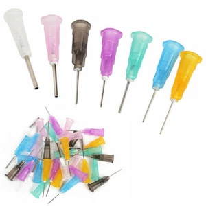 Dosiernadel Set für Dosierspritze Löten Lötpaste Flüssigkeiten 7 Typen - Bild 1 von 8