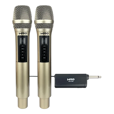 ImPro UHF-88II Professional UHF Wireless Microphones With Vocal Enhancer - Image 1 of 4