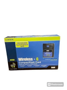 Cisco-Linksys Wireless-G Compact Flash Card (WCF54G) - Afbeelding 1 van 1
