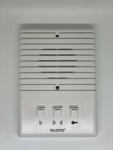 Tektone (IR203C - IR203E) White Apartment Intercom Station Surface Mount **NEW** - Picture 1 of 3