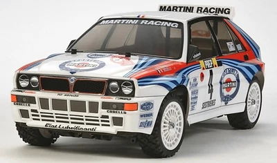 1:10 / Tamiya 58570, TT-02 Bausatz RC Lancia Delta HF Integrale, Motor, ESC - Bild 1 von 4