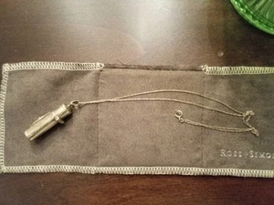 Vintage .925 Necklace, Chatelaine, Pill Holder, Memory Holder - Picture 1 of 5