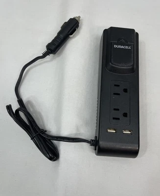 Duracell DRINVPS175 Black 175 Watt Portable Power Inverter - Image 1 of 3