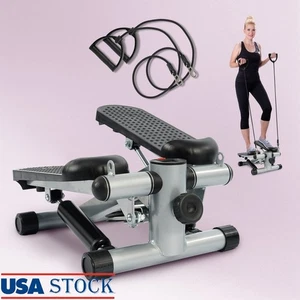Mini Stepper con Bandas de Resistencia Cuerpo Completo Ejercicio Portátil Monitor de Bajo Ruido - Imagen 1 de 7