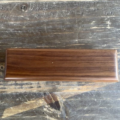 Now And Zen Digital Alarm Clock 2.0 Hardwood Walnut Case For Parts - Image 1 of 4