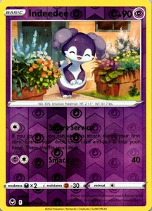 Indeedee Common SWSH12: Silver Tempest 086/195 NM - Picture 1 of 2