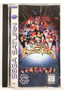 Fighting Vipers (Sega Saturn, 1996) CIB Complete with Manual No Foam - Tested - Picture 1 of 8