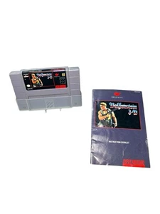 Wolfenstein 3D Super Nintendo SNES Authentic With Manual - Picture 1 of 8