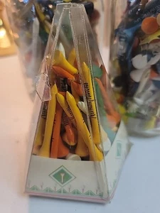 Wooden Golf Tees Tee Random Miscellaneous sizes and logos  over a 1 lb - Picture 1 of 4