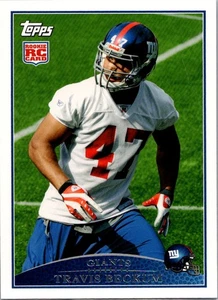 2009 Topps Topps Travis Beckum #387 New York Giants - Picture 1 of 2