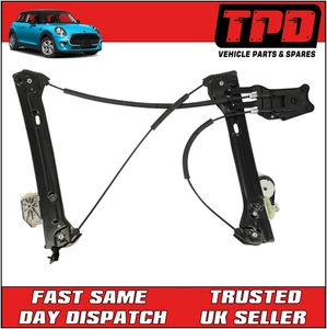NEW Mini F56 (3-Door Hatch) Left Front Passenger Side Window Regulator 2014-2024 - Picture 1 of 4