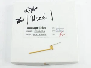 Accuprobe Dual D-Type Probe Standard Long Hard BeCu - USED - D2HB7B3 - Picture 1 of 4