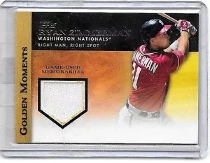 JERSEY RYAN ZIMMERMAN 2012 CUBIERTA SUPERIOR DORADA MOMENTOS JUEGO USADA - Imagen 1 de 1