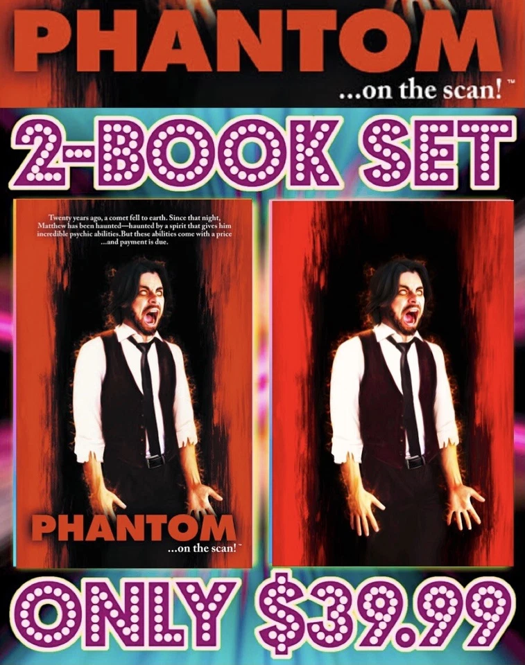 Phantom On The Scan #1 Piper Rudich two Book Set Aftershock Cullen Bunn 4/14/21 - Image 1 of 3