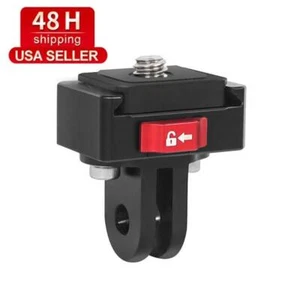 Piastra di montaggio monitor sgancio rapido per fotocamera DSLR treppiede guida scorrevole stabilizzatore - Foto 1 di 11