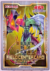 Yugioh Japanese Elemental Hero Flame Wingman Field Center Card 20th Anniversary - Picture 1 of 4