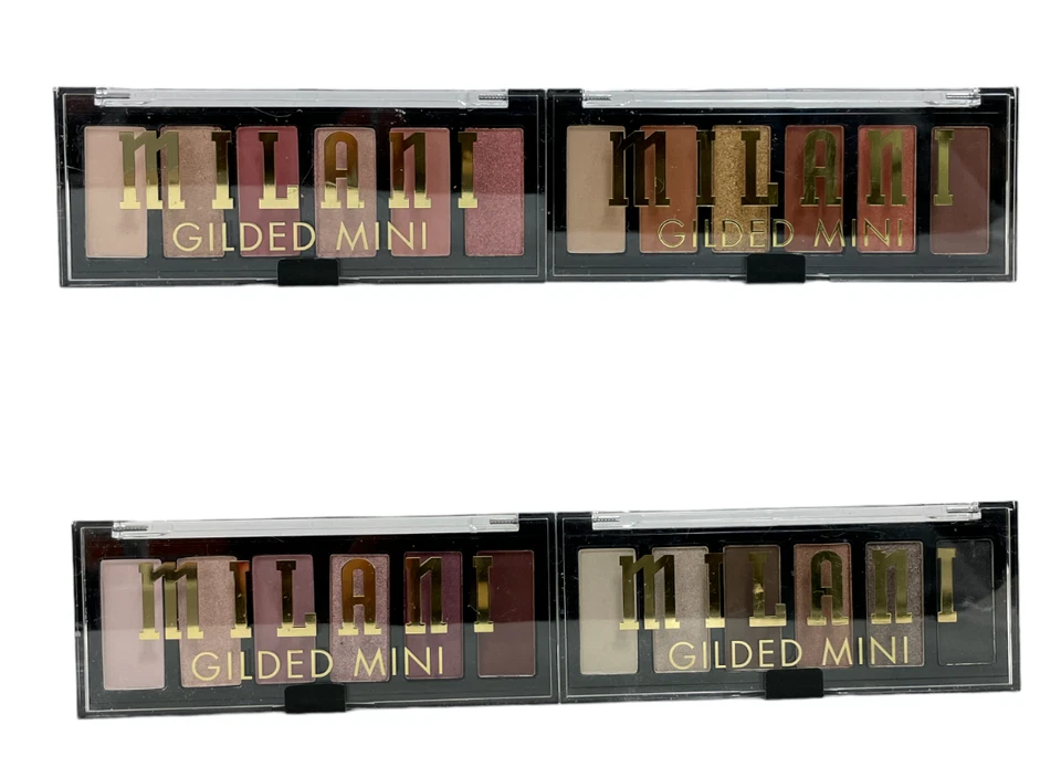 Mini paleta de sombras de ojos doradas Milani (0,02 oz/0,66 gx6) tú eliges, NUEVA Foto 1 de 1