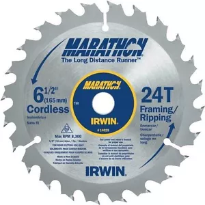 6-1/2 In. 24-Tooth Framing/Ripping Circular Saw Blade - Picture 1 of 1
