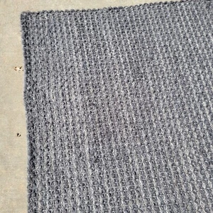 RH Ben Soleimani Restoration Hardware 6x9 Wool Cotton Rug Shaya Gray graphite - Picture 1 of 17
