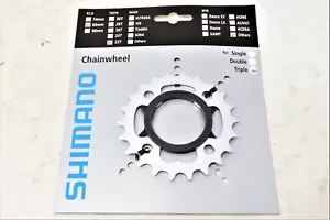 SHIMANO FC-M442 22T 4 pernos BCD 64 mm MTB Bicicleta de montaña Triple Pequeño Chainring Rueda de cadena - Imagen 1 de 1
