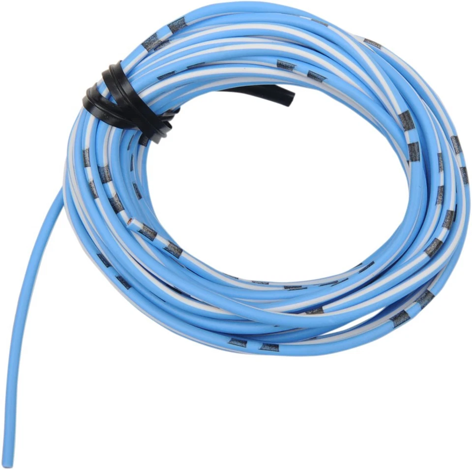 Shindy 13' 14A/12V Sky Blue/White Colored Wiring (16-690) Foto 1 de 1