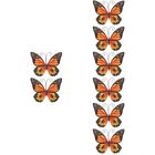 4 sztuki Żelazny motyl Ściana Wiszące ogrodzenie Dekoracje Motyle Sztuka ogrodowa
