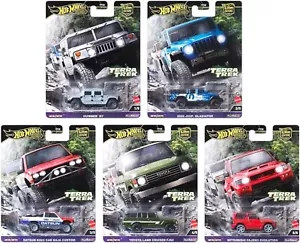 Hot Wheels Car Culture 2024 C TERRA TREK Juego de 5 Coches FPY86-961C 1/64 - Imagen 1 de 1