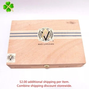 Avo Uvezian Robusto Avo Classic Scatola vuota per sigari in legno 9" x 6" x 2" - Foto 1 di 10
