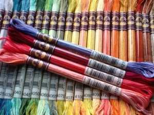 DMC VARIATION SKEINS/THREADS 4010 - 4075 - Picture 1 of 10