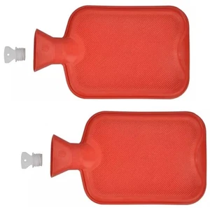 2x Wärmflasche Wärm-Flasche Wärmeflasche Wärmkissen Wärmetherapie Wärmekissen 2L - Bild 1 von 3
