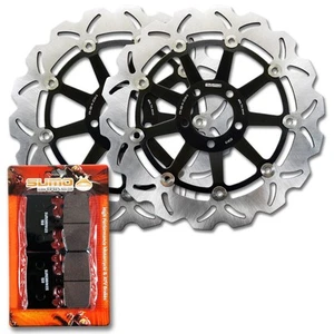 Rotules + plaquettes de frein avant pour Kawasaki Ninja ZX-7 ZX7R [91-95] ZX-11 [1993-2001] - Photo 1 sur 6