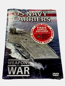 US Navy Carriers Weapons at War DVD United States Military Free Sample Sealed - Picture 1 of 11