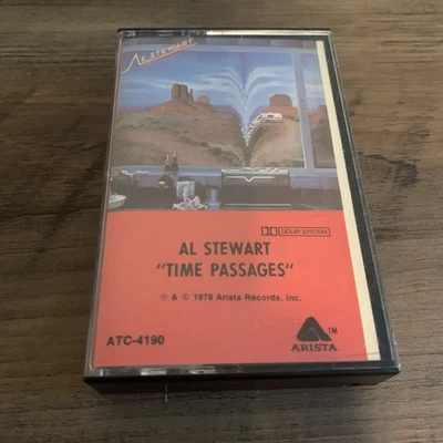 RARE OOP Al Stewart CASSETTE TAPE Time Passages 78 ALAN PARSONS Peter White prog Foto 1 de 3