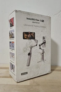 Insta360 Flow 2 Pro Creator Kit Ultimate AI Estabilizador de Seguimiento Gris - Nuevo OB - Imagen 1 de 8