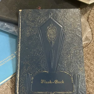 The Flash Back 1952 Franklin Township High School Wanamaker Klasse Jahrbuch Vintage - Bild 1 von 3
